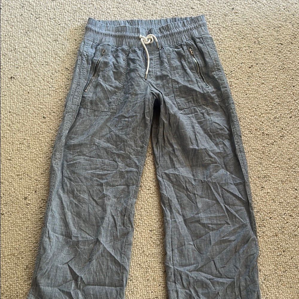 Athleta linen pants. Size 10